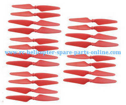 Shcong MJX Bugs 3H B3H RC Quadcopter accessories list spare parts main blades (Red 5sets)