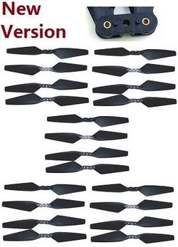 Shcong JJRC X11 X11P Pro RC Drone Quadcopter accessories list spare parts main blades 5sets (New version)