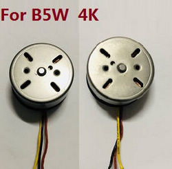 Shcong MJX Bugs 5W B5W RC Quadcopter accessories list spare parts brushless motors (CW+CCW) 2pcs (For B5W 4K version) - Click Image to Close