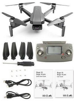 Shcong New Hot MJX B16 Pro RC drone with 1 battery, RTF