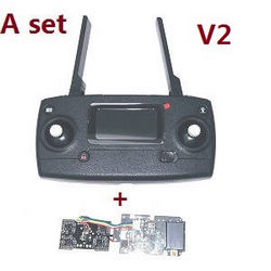 Shcong MJX B7 Bugs 7 RC drone quadcopter accessories list spare parts transmitter + PCB board (A set V2) - Click Image to Close