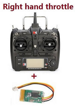 Shcong C119 Firefox RC Helicopter accessories list spare parts X8 transmitter + FUTABA receiver (Right hand throttle) - Click Image to Close