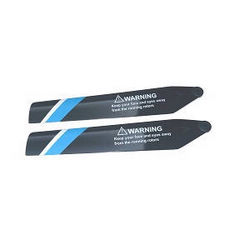 Shcong Firefox C129 RC Helicopter accessories list spare parts main blades (Blue)