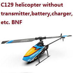 Shcong C129 Helicopter without transmitter,battery,charger,etc. BNF Blue
