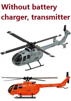 RC ERA C186 BO-105 C186 Pro RC Helicopter Drone without battery,charger,transmitter BNF Orange + Gray - Click Image to Close