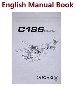 RC ERA C186 BO-105 C186 Pro English instruction manual book
