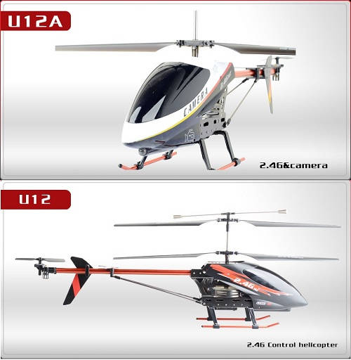 UDI U12 U12A RC Helicopter And Spare Parts