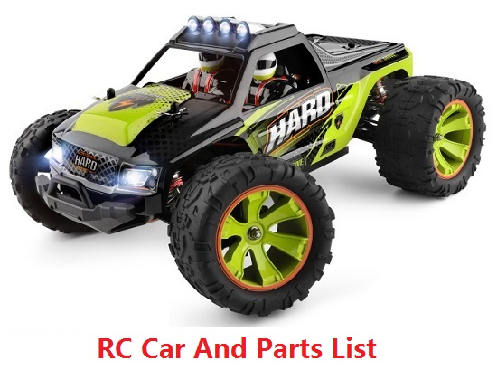 Wltoys 144002 Car And Spare Parts