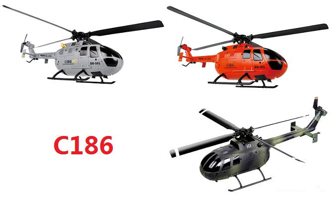 RC ERA C186 BO-105 C186PRO RC Helicopter Spare Parts List