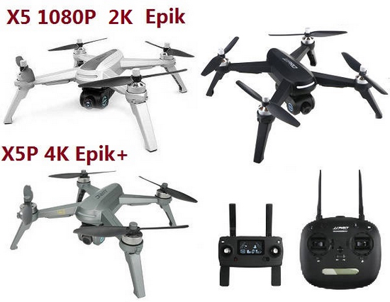 JJRC X5 Epik & X5P 4K Epik+ JJRC PRO Drone And Spare Parts