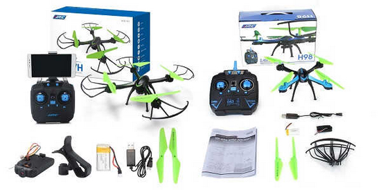 JJRC H98 H98WH Quadcopter And Spare Parts