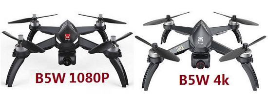MJX Bugs 5W B5W And B5W 4K Drones And Spare Parts