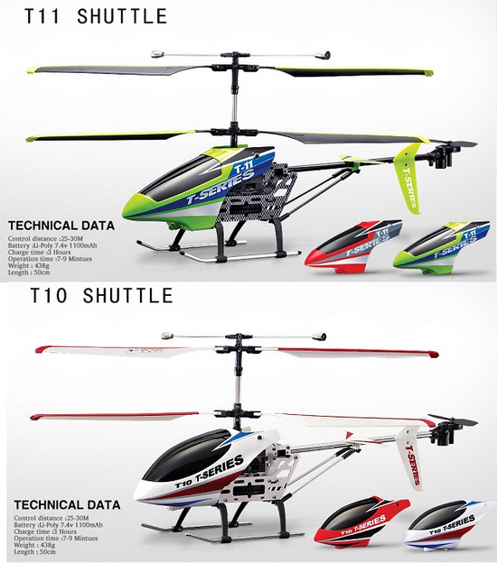 MJX T10 T11 T610 T611 Helicopter And Spare Parts