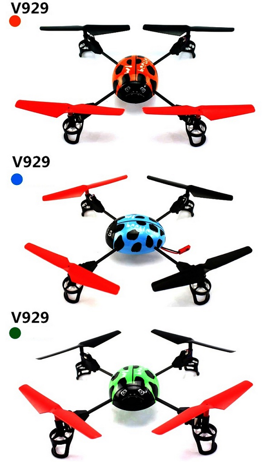 WL V929 beetle Quad Copter And Spare Parts