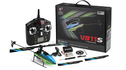 Wltoys V911S Helicopter And Spare Parts