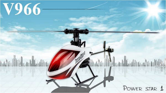Wltoys V966 PowerStar Helicopter And Spare Parts