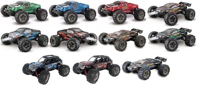 Xinlehong Toys 9130 9135 9136 9137 9138 XLH RC Car And Spare Parts List