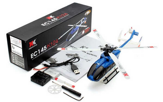 Wltoys XK EC145 K124 Helicopter And Spare Parts