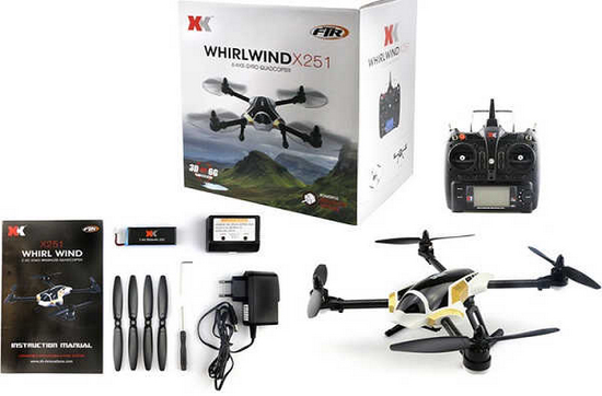 Wltoys XK WHIRLWIND X251 Quadcopter And Spare Parts
