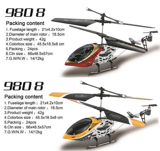 Attop toys YD-9808 Helicopter And Spare Parts