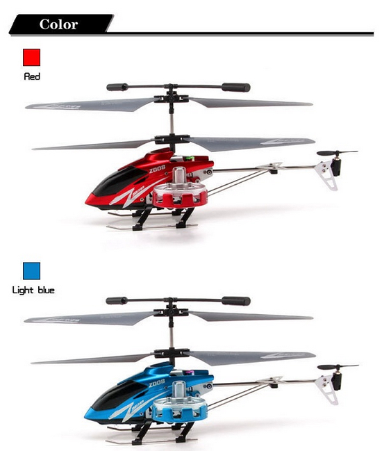 ZHENGRUN Model Z008 Helicopter And Spare Parts