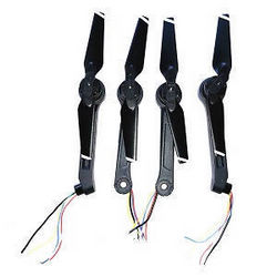 Shcong Aosenma CG033 CG033-S RC quadcopter accessories list spare parts side bar and motor sets 4pcs