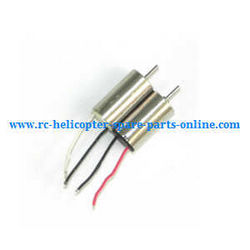 Shcong cheerson cx-10 cx-10a cx-10c cx10 cx10a cx10c quadcopter accessories list spare parts motor (1* red-blue wire + 1* black-white wire)