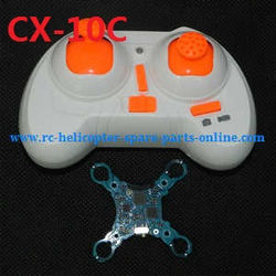 Shcong cheerson cx-10 cx-10a cx-10c cx10 cx10a cx10c quadcopter accessories list spare parts PCB + transmitter (CX-10C)