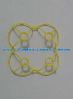 Shcong cheerson cx-10 cx-10a cx-10c cx10 cx10a cx10c quadcopter accessories list spare parts outer protection frame (Yellow)