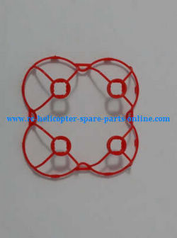Shcong cheerson cx-10 cx-10a cx-10c cx10 cx10a cx10c quadcopter accessories list spare parts outer protection frame (Red)