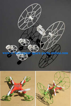 Shcong cheerson cx-10 cx-10a cx-10c cx10 cx10a cx10c quadcopter accessories list spare parts wheels set (White)