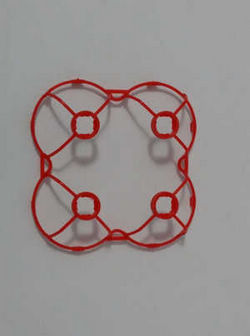 Shcong Cheerson CX-10D CX-10DS quadcopter accessories list spare parts outer protection frame set (Red)