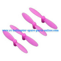 Shcong Cheerson CX-10SE RC quadcopter accessories list spare parts main blades (Pink)