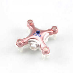 Shcong Cheerson CX-10W CX-10W-TX quadcopter accessories list spare parts upper and lower cover (Rose red)