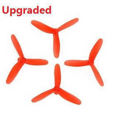 Shcong cheerson cx-10w cx-10w-tx quadcopter accessories list spare parts main blades (Upgraded Red)