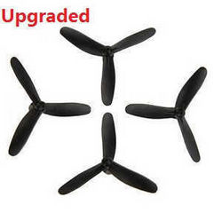 Shcong cheerson cx-10wd cx-10wd-tx quadcopter accessories list spare parts main blades (Upgraded Black)