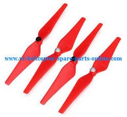 Shcong cheerson cx-20 cx20 cx-20c quadcopter accessories list spare parts main blades propellers (red)