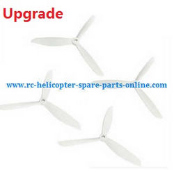 Shcong cheerson cx-20 cx20 cx-20c quadcopter accessories list spare parts upgrade Three leaf shape blades (White)
