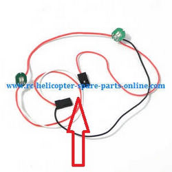 Shcong cheerson cx-20 cx20 cx-20c quadcopter accessories list spare parts LED light (2 plugs)