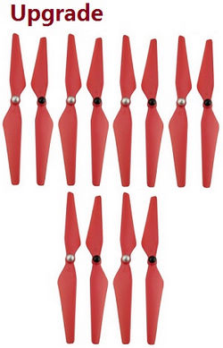 Shcong cheerson cx-20 cx20 cx-20c RC drone accessories list spare parts upgrade main blades (Red) 3sets