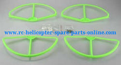 Shcong cheerson cx-22 cx22 quadcopter accessories list spare parts outer protection frame set (Green)