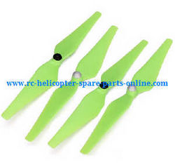 Shcong cheerson cx-22 cx22 quadcopter accessories list spare parts main blades propellers (Green)