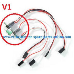 Shcong cheerson cx-22 cx22 quadcopter accessories list spare parts wire plug board set (V1)