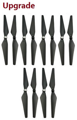 Shcong cheerson cx-22 cx22 RC drone accessories list spare parts upgrade main blades (Black) 3sets