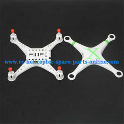 Shcong cheerson cx-30 cx-30c cx-30w cx-30s cx-30w-tx cx30 quadcopter accessories list spare parts upper and lower cover (Green-White)