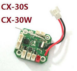 Shcong cheerson cx-30 cx-30c cx-30w cx-30s cx-30w-tx cx30 quadcopter accessories list spare parts receive PCB board with LED (CX-30S CX-30W)