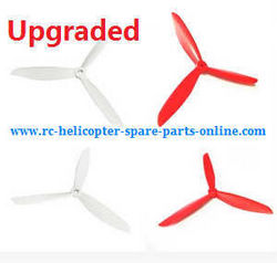Shcong Cheerson CX-35 CX35 quadcopter accessories list spare parts main blades (Upgrade White-Red)