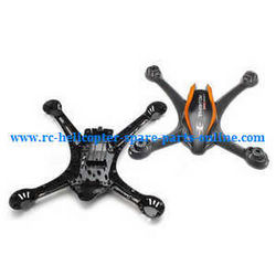 Shcong Cheerson CX-35 CX35 quadcopter accessories list spare parts upper and lower cover (Orange-Black)