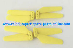 Shcong Cheerson CX-40 Frog Mini folding RC quadcopter accessories list spare parts main blades (Yellow)