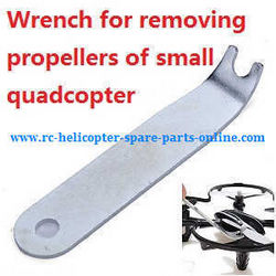 Shcong Cheerson CX-60 RC quadcopter accessories list spare parts wrench for removing the propellers
